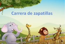 CUENTO DEL MES: CARRERA DE ZAPATILLAS – Jardín Infantil Blanco y Negro